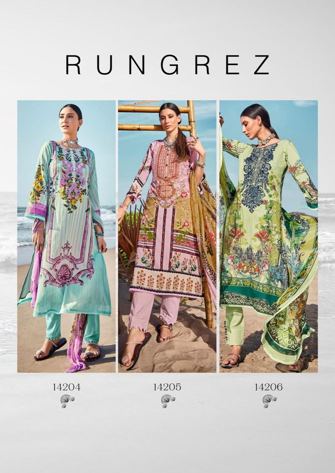 Rungrez By Deepsy Pakistani Lawn Cotton Salwar Suits Catalog